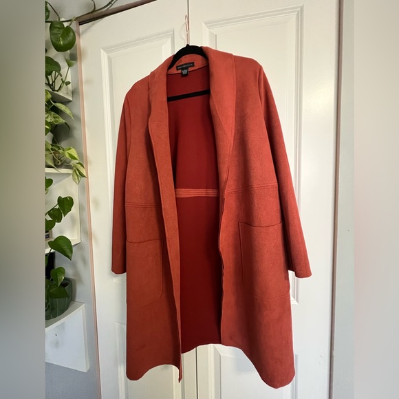 Joan Vass Open Front Cardigan - Picture 2 of 6